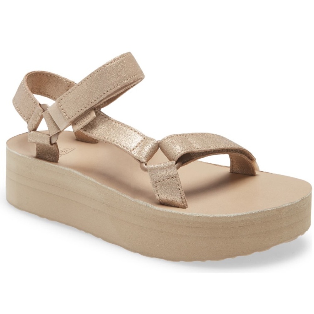 Teva Metallic Flatform Universal Sandal